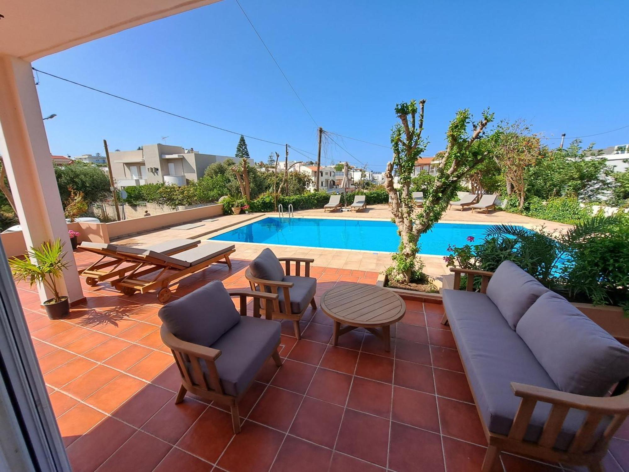 Villa Armonia Chania Kato Galatas Екстериор снимка