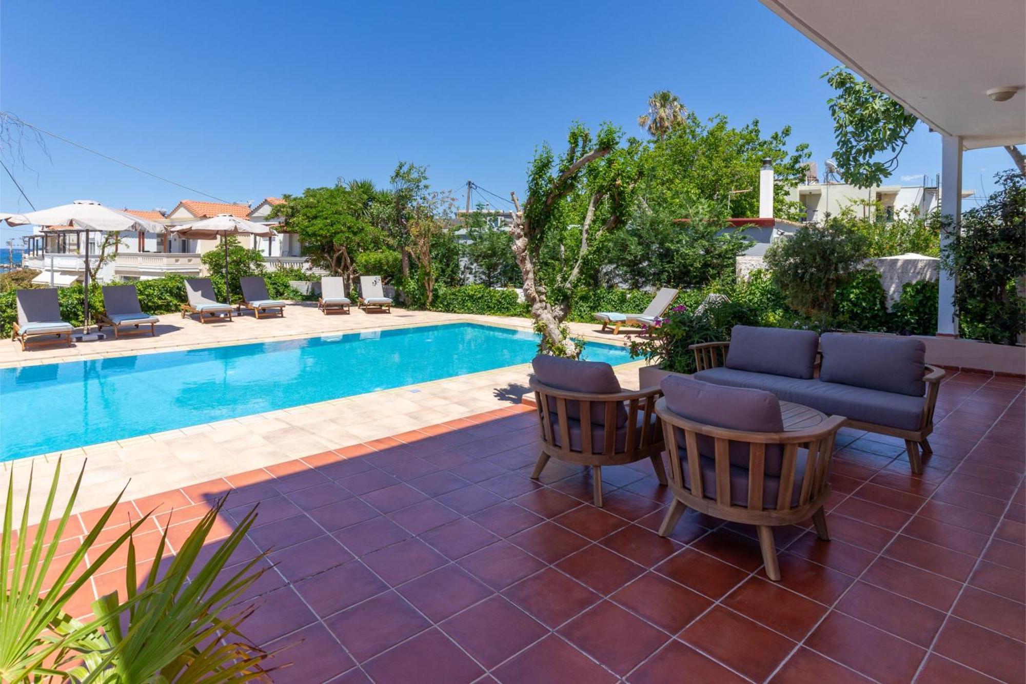 Villa Armonia Chania Kato Galatas Екстериор снимка