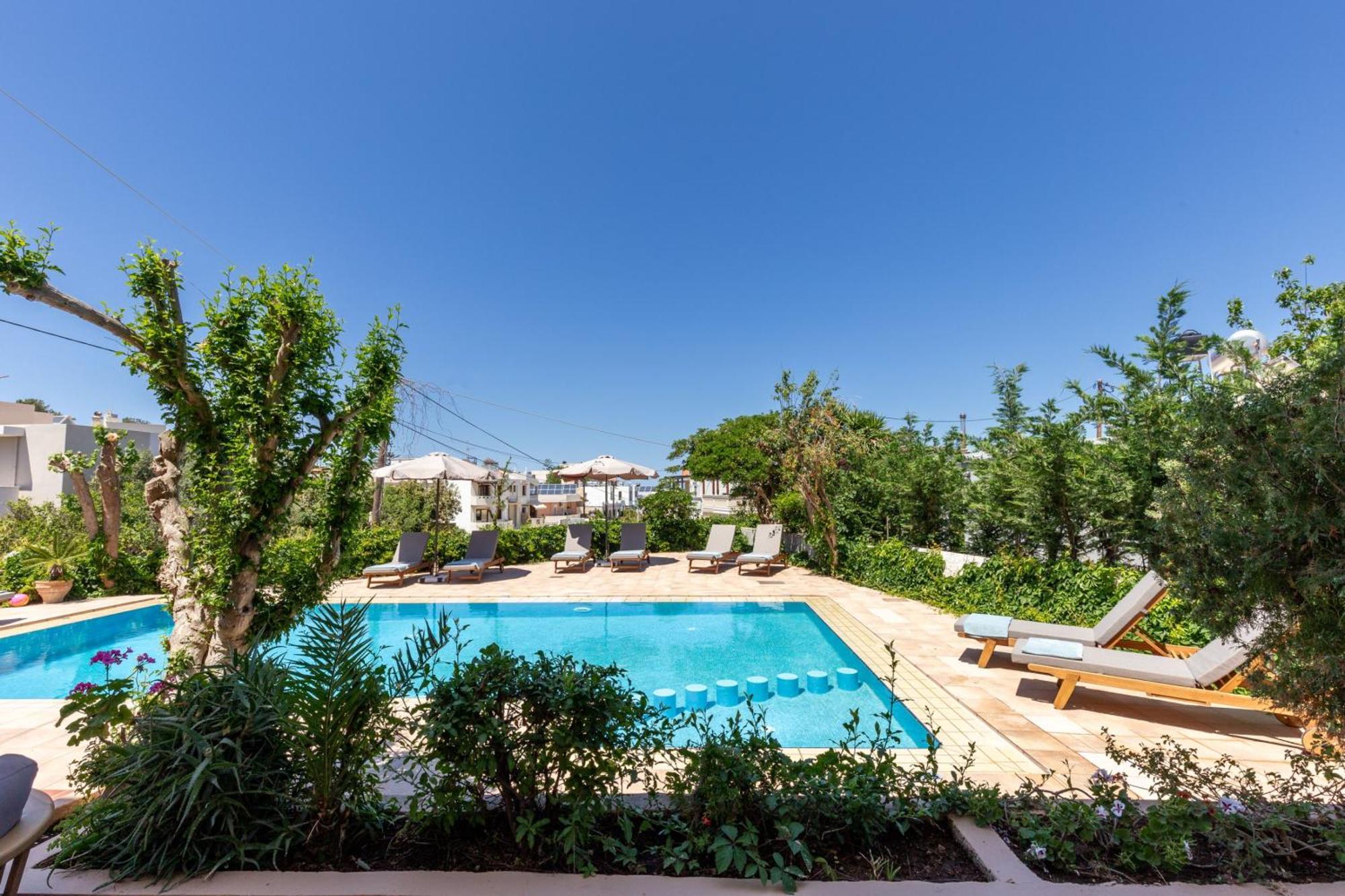 Villa Armonia Chania Kato Galatas Екстериор снимка